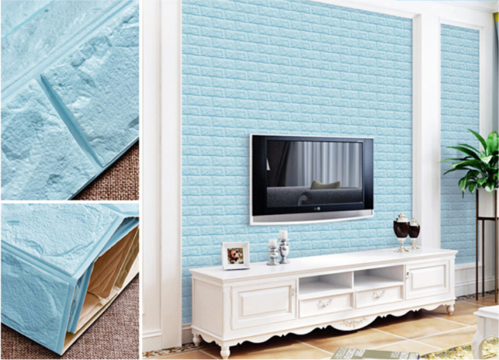 Kings Wallpaper Big Size DIY 70cm*77cm Self Adhesive Waterproof 3D foam