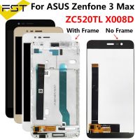 【❉HOT SALE❉】 jing0saf 5.2 Asus Zenfone 3 Max Zc520tl X008d X008dc X008da X00kd จอแสดงผล Lcd หน้าจอสัมผัส Digitizer ประกอบกับ Fametools