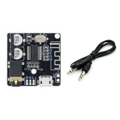 Bluetooth Audio Receiver +AUX Audio Cable Kit MP3 Bluetooth Decoder Lossless Car Speaker Audio Amplifier Board Module