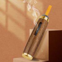 hot！【DT】㍿  Car Ashtray Wood Holder Anti-smoke Hood for 5.2/6.8/7.8mm Cigarettes  Gadgets