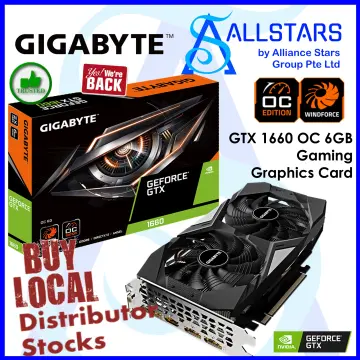 Gigabyte geforce clearance gtx 1660 gaming