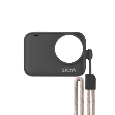 อุปกรณ์เสริม SJCAM เคสซิลิโคน/ปลอก + สายคล้องข้อมือ/เคสป้องกันมีสายคล้อง/กรอบ/ฝาครอบสำหรับกล้องแอคชั่นแคมเมรา SJ4000X SJ9