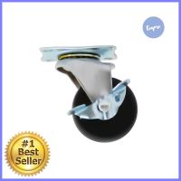 ลูกล้อ RUBBER PANSIAM แป้นหมุนมีเบรก 2 นิ้วSWIVEL PLATE RUBBER CASTER WHEEL WITH BRAKE PANSIAM 2IN **โปรโมชั่นสุดคุ้ม โค้งสุดท้าย**