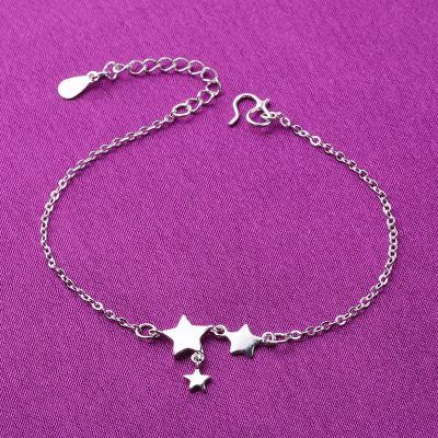 Gelang Trendy Heart Tassel Silver Adjustable celet Beads Multilayer Chain celets Women Jewelry Accessories