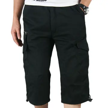 Men's 3 quarter deals length shorts