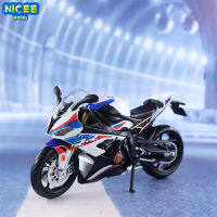 1:12 BMW S1000RR รถจักรยานยนต์จำลองสูงรุ่นผู้ใหญ่คอลเลกชันตกแต่งของขวัญของเล่นสำหรับชาย M13