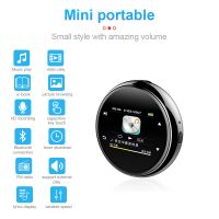 เครื่องเล่น MP3แบบพกพาเครื่องเล่นเพลงสเตอริโอบลูทูธไฮไฟเล่นวิดีโอ MP4ขนาดเล็กพร้อมหน้าจอ LED บันทึกวิทยุ FM สำหรับวอล์กแมน