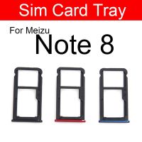 ซิมการ์ดสล็อตถาดผู้ถืออะแดปเตอร์สําหรับ Meizu Note 8 Note8 M822h M822q SD หน่วยความจํา Sim Reader การ์ดซ็อกเก็ตอะไหล่