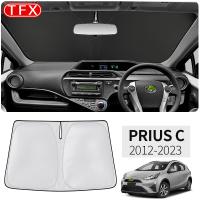 สำหรับ Toyota Prius C 2012-2023แต่งรถนาโน Insulat ที่บังแดดกระจกบังลมของเล่นเด็กบาจาหมวกกันแดดตกแต่งภายในรถยนต์