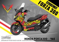 สติ๊กเกอร์สสำหรับติดรถ Forza 300-350 ลาย Yak