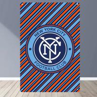 New York City Football Club Bar Cafe tin sign Vintage Antique style rustic tin sign IMCP Size: 20cm X 30cm（Contact the seller, free customization）