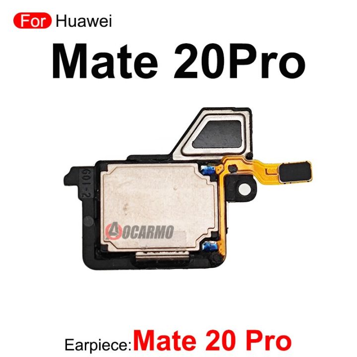ลำโพงด้านล่างและด้านบนตัวกรองหูฟังสำหรับ Mate 8 10 20 30 Pro ชิ้นส่วนอะไหล่20X 30Pro Mate20pro