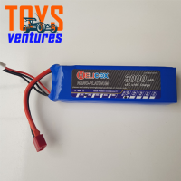 แบตเตอรี่ลิโพ​ Helicox 2S 30C 7.4V 3000mAh ปลั๊กดิน Battery Lipo สำหรับ​ของเล่น​บังคับ​ (คนไทยขาย คน