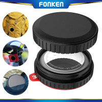 FONKEN เคส Air-Tag สติกเกอร์กาว Air-Tag,ป้ายชื่อห้อยกระเป๋า GPS แท็กติดตามกระเป๋าเงินจักรยานทีวีโดรนรีโมทกันน้ำสำหรับ Air-Tag Case