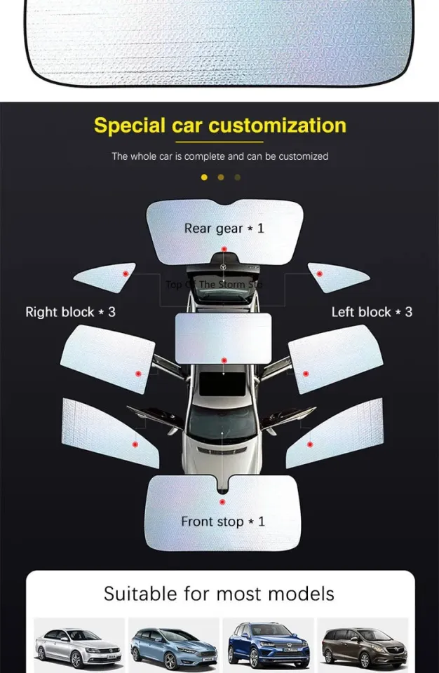 TFKRL] Auto Sonnenschutz für Toyota Rav4 Rav 4 Xa50 Voll abdeckung