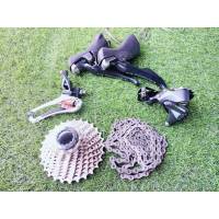 ชุดขับเสือหมอบ Shimano ULTEGRA 6800 11 Speed (ชุดถอดจากCOMPLETE)