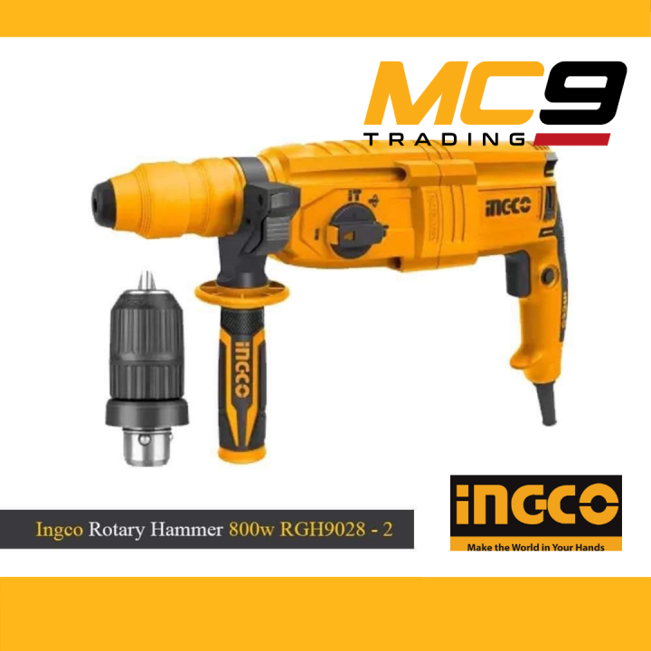 Ingco Rotary Hammer 800w RGH9028 2 Lazada PH