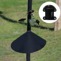 Squirrel Baffle Blocker อุปกรณ์เสริม Fastener ทนทานปกป้องแขวนเครื่องให้อาหารนก