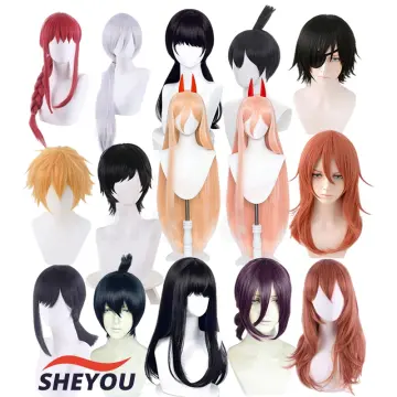 Anime character Party Heat Resistant Hair Denji Short Gold Cosplay Wig