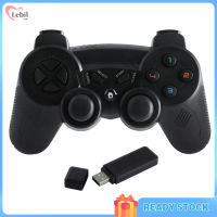 จัดส่ง】ที่จับเกมสำหรับ PS3 PC X-Input 2.4 Wireless Computer Gamepad Handle With Receiver