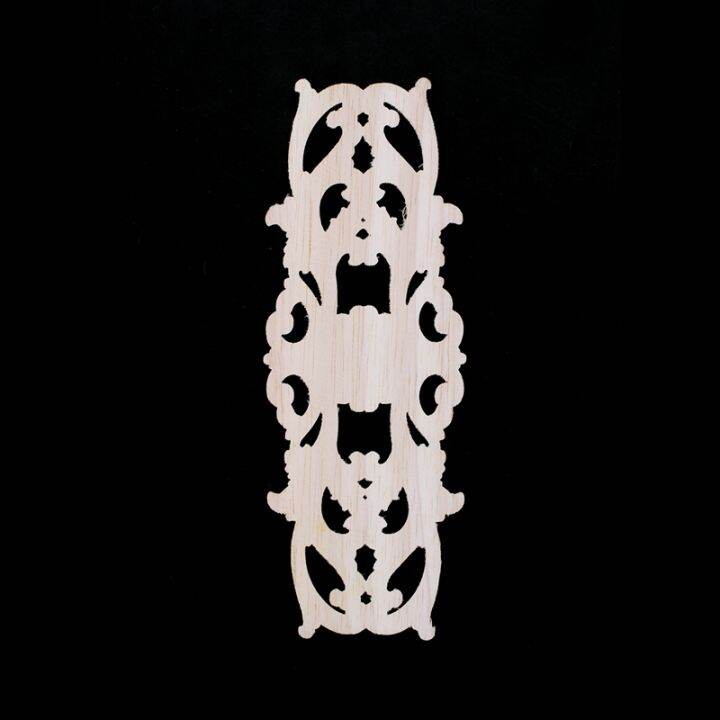 rubber-wood-carved-applique-retro-furniture-crafts-decor-new-22-5-8cm