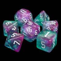 Mystic Meridian Dice Set of 7 | ลูกเต๋า Dice For DnD D&amp;D MTG RPG TRPG เกมกระดาน บอร์ดเกม Game ไพ่ทาโรต์ Magic เมจิก