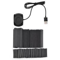 1 Pcs USB Fast Charger Cable Dock &amp; 127 Pcs Shrink Sleeving Tubing Tube Assortment Kit Electrical Circuitry Parts