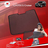 ม่านบังแดดหลังรถ Groovy Thailand ม่านหลัง TOYOTA FJ CRUISER R-Row (1 pcs)