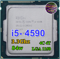 ซีพียู CPU Intel Core i5-4590 4คอ 4เทรด 84W LGA 1150 ฟรีซิลิโคน1ซอง i5 4590