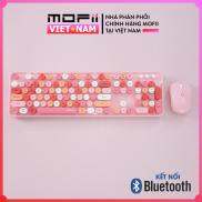 Bluetooth. Combo Bàn Phím và Chuột Không Dây MOFII CANDY SWEET BLUETOOTH