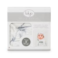 Lulujo - Bamboo hat and Muslin Swaddle - Marble