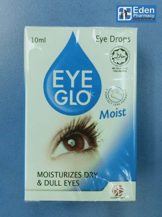 Eye Glo Moist Eye Drops ( 10ml ) Lazada