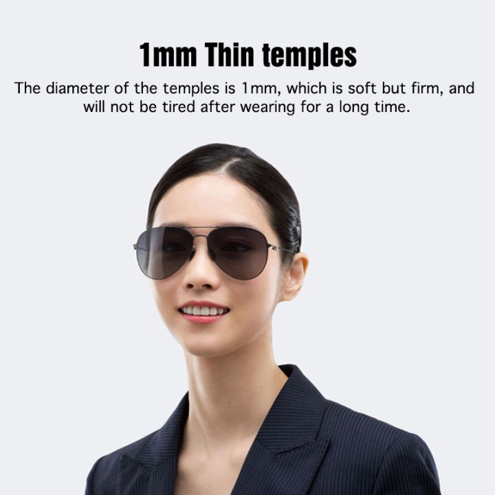 xiaomi-sunglasses-แว่นกันแดด-แว่นกันแดดผู้ชาย-tac-เลนส์โพลาไรซ์-แว่นกันแดดผู้หญิง-fashion-sunglasses-pilot-sunglasses