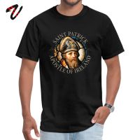 Family T-shirt Saint Patrick Apostle of Ireland Army Crew Neck Men T Shirts Unique Tees 2019 New Short Sleeve General Tshirt