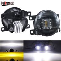 ™ 2 X LED Fog Light Car Front Bumper Fog Lamp 30W 8000LM For Mitsubishi Pajero Outlander Colt L200 Triton Eclipse Galant Endeavor