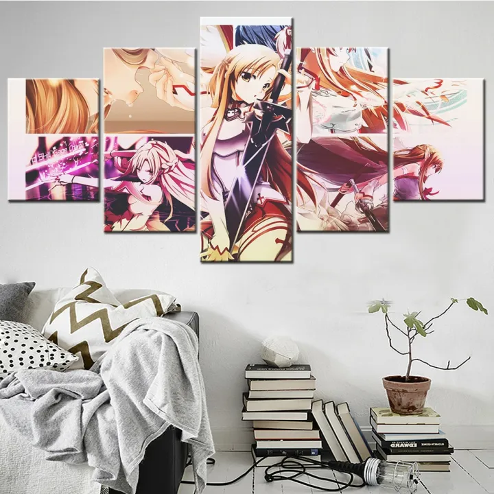  BusinesssuitZHY Japan Anime Manga Poster Sword Art Online  Poster 15 Modern Family Bedroom Decor Posters 20×30inch(50×75cm): Posters &  Prints