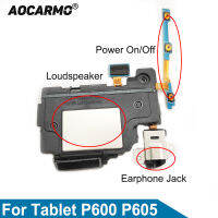 Aocarmo เปิด/ปิดลำโพงหูฟังชุดหูฟังแจ็คสายเคเบิล Flex สำหรับ Samsung Galaxy Tab SM-P600 p601 P605 Repair Part-hdfssaa