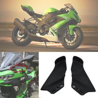 ●✳กระจกปีกข้างสปอยเลอร์รถจักรยานยนต์10R ZX 6R ZX ใหม่กระจกมองหลังคงที่ปีกสำหรับ Kawasaki Ninja 400 650R ZX14R ZX10R ZX6R