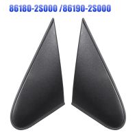 1PairFront Window Side Mirror Triangle Corner Garnish Cover for Hyundai Tucson IX35 2010-2017 86180-2S000 86190-2S000