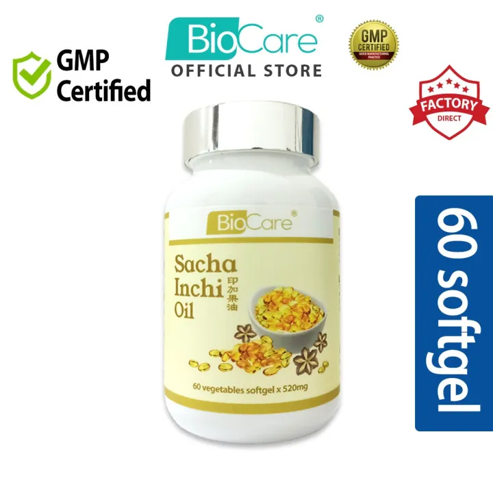 BioCare Sacha Inchi Oil Softgel 500mg x 60's