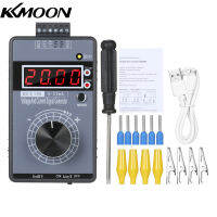 KKmoon แบบพกพา Precision Current เครื่องกำเนิดสัญญาณแรงดันไฟฟ้าโปรแกรมสัญญาณอะนาล็อกจำลองเครื่องสอบเทียบแบบชาร์จไฟได้ B-Attery สำหรับจำลอง DC -10 ~ 10V และ0 ~ 22mA สัญญาณ PLC อินพุต