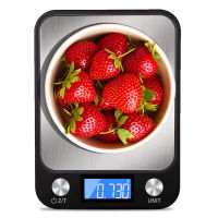 Digital Kitchen Food Scale 10kg1g Stainless Steel Weighing Electronic Scales Measuring Tools Kitchen Scales for Cooking Baking