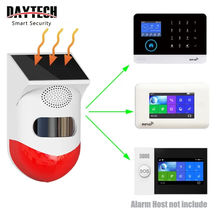 Digitech Solar Wireless Outdoor Detector Expansion Unit - DT-S100AB main image 1