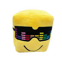 สินค้าใหม่ข้ามพรมแดน Sunny and Melon Plushie ตุ๊กตาทรงสี่เหลี่ยมสีเหลือง