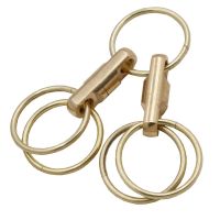 Creative rotating key ring ring hooves buckle keychains man female car key rings hang hang belt waist