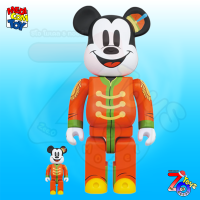 (ของแท้) Bearbrick MICKEY MOUSE “The Band Concert" 400%+100% แบร์บริค Medicom Toy ของใหม่ มือ 1