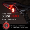 Enfitnix đèn đuôi xe đạp thông minh xlite200 mới nhất đèn led cảnh báo ban - ảnh sản phẩm 6