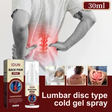 Lumbar Spine Cold Gel Spray.Back Pain Relief Products, Sciatica