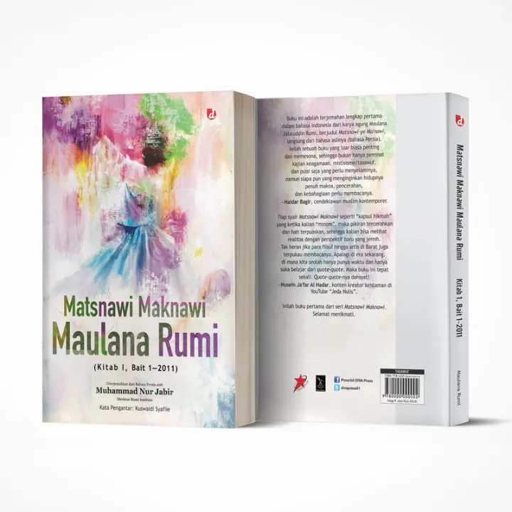 Buku Matsnawi Maknawi Maulana Rumi Kitab 1 Bait 1 2011 Diva Press