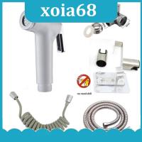 xoia68 Shop White abs Handheld bidet faucet spray Shower Head Bathroom Toilet sprayer Water Saving Bathroom Cleaning shower douche